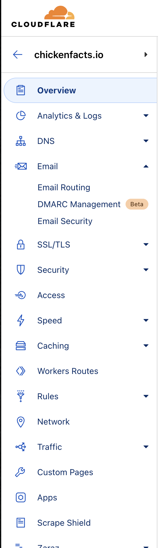 Email Routing Option