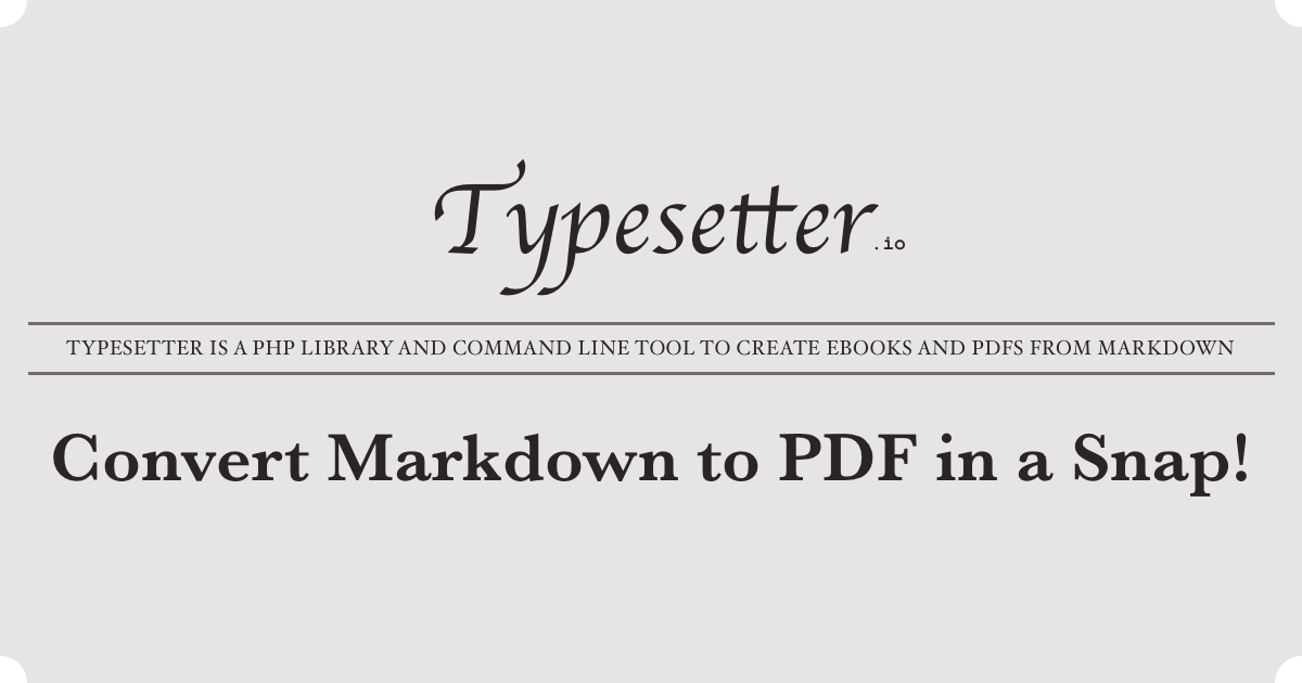 Typesetter.io